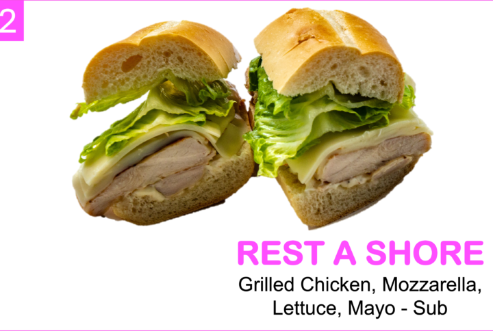 Grilled Chicken, Mozzarella, Lettuce, Mayo on Sub