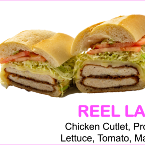 Chicken Cutlet, Provolone, Lettuce, Tomato, Mayo on Sub