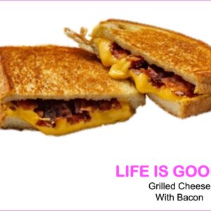grilled cheese with bacon