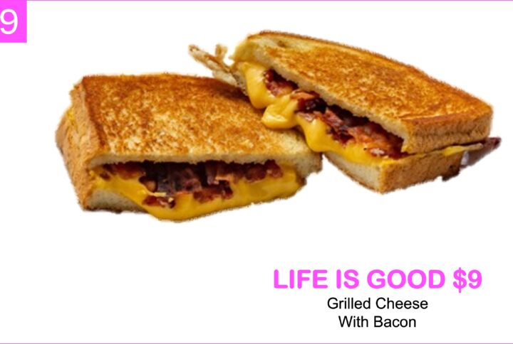 grilled cheese with bacon