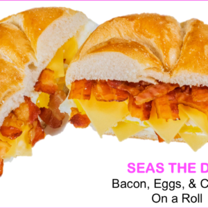 Bacon, Egg, Cheese on a Roll