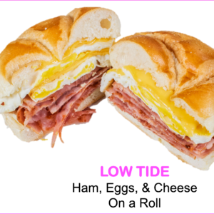 Turkey, Eggs & Cheese on a Roll