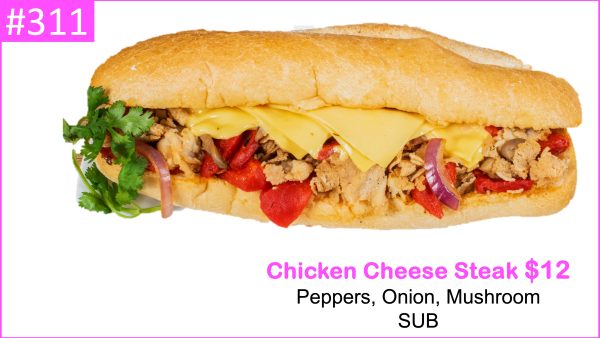 #311 – Chicken Cheese Steak